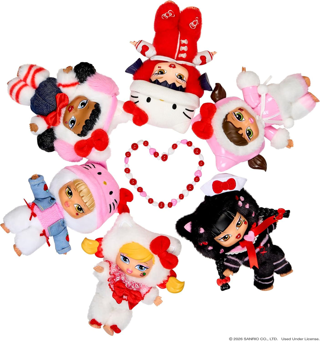 Bratz Bratziez Hello Kitty - Caja ciega de felpa con clip y accesorio