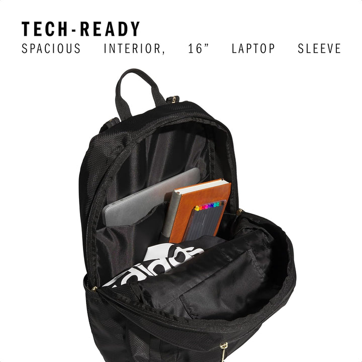 adidas Mochila escolar Excel 6 \u2013 Bolsa de libros para computad...