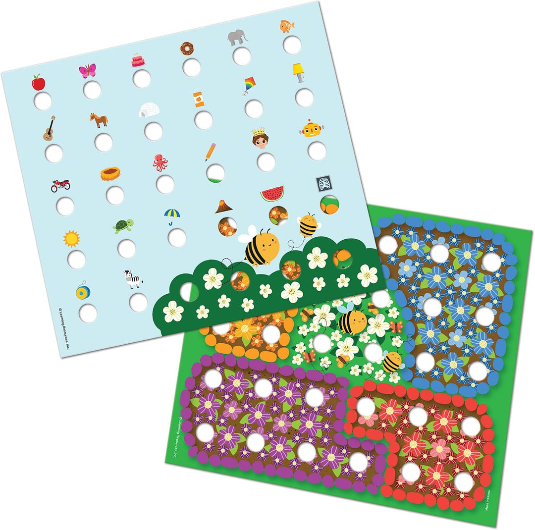 Learning Resources Juego de actividades de jardín del alfabeto, 45...