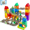 Juego de azulejos magnéticos, 89 bloques de construcción magnéticos