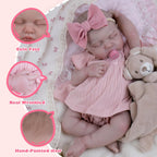 Milidool Muñecas de bebé Reborn – Muñeca realista de vinilo