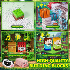 Bloques de construcción magnéticos para niños, juego de 100 cubos