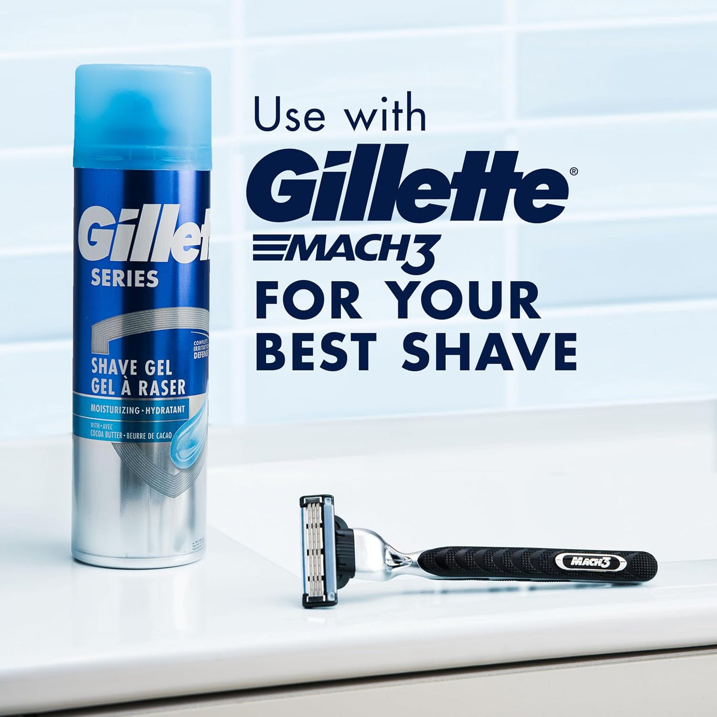 Espuma de afeitar de Gillette, 9 oz (paquete de 6)