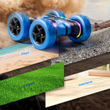 Zalneo Auto de Acrobacias con Control Remoto 4WD 360° Flip RC de Do...