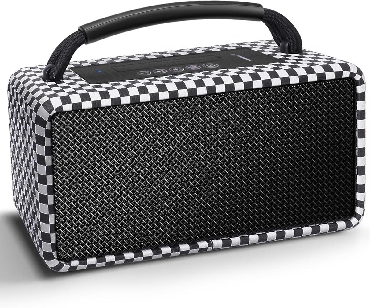 DINDIN Altavoz Bluetooth Portátil: 80W (Pico), 20H Tiempo de Reprod...