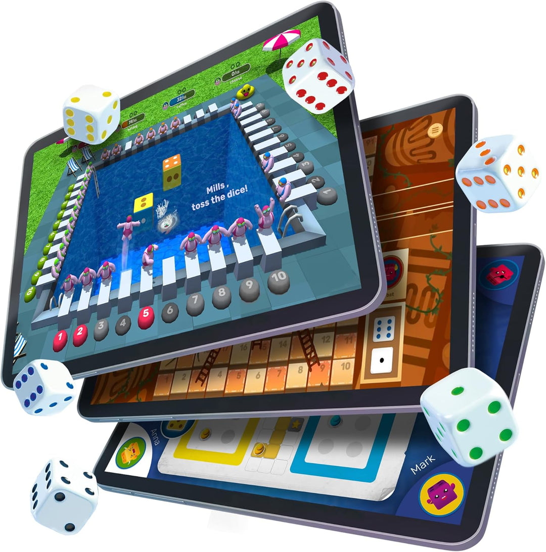 GoDice Paquete completo - 6 dados inteligentes conectados