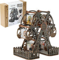 Rompecabezas de madera 3D DIY Ferris Wheel Kit modelo mecánico