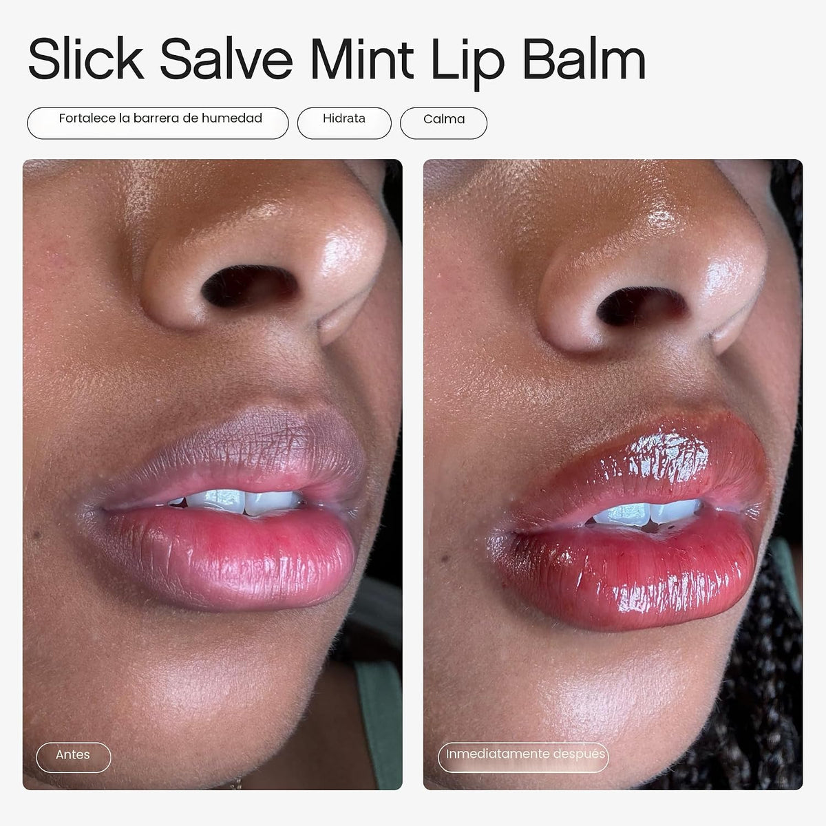 Topicals Slick Salve Mint Glossy Lip Balm | Alivia las molestias, f...