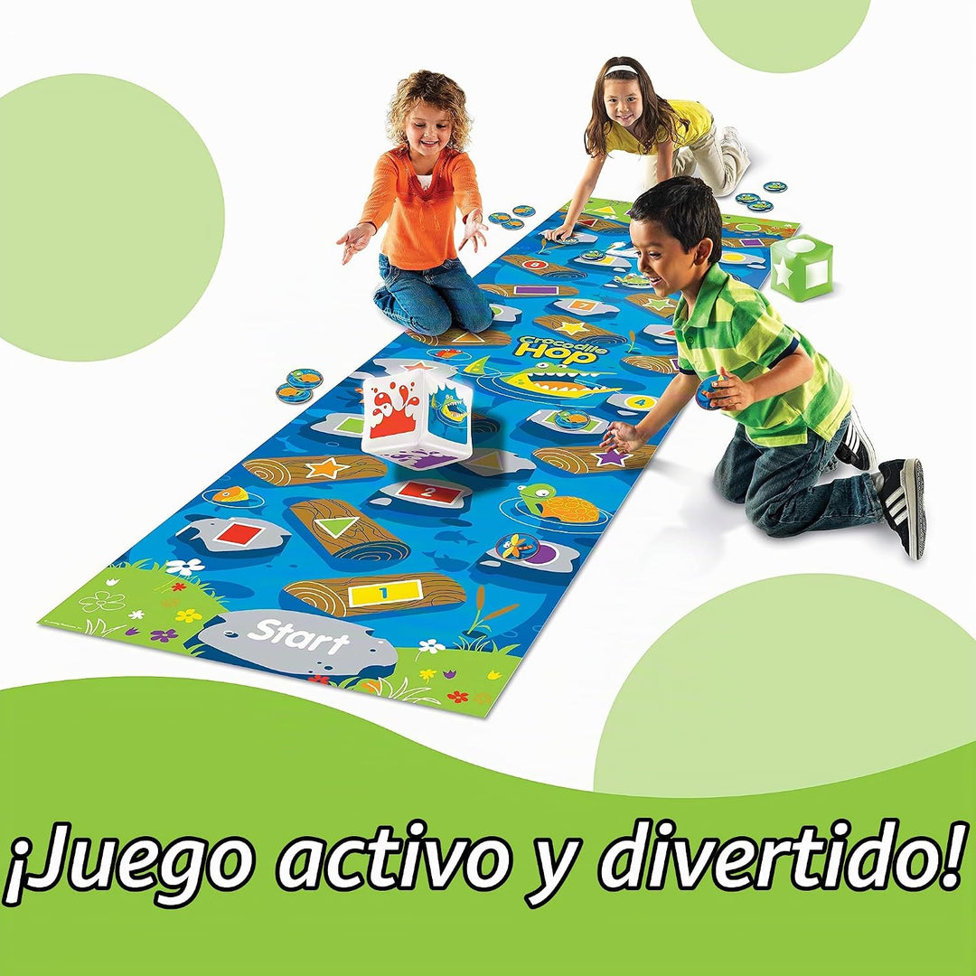 Learning Resources Juego de piso Crocodile Hop - A partir de 3 años...