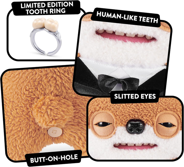 Fuggler Wedding Fuggs - Paquete de 2 peluches de 9