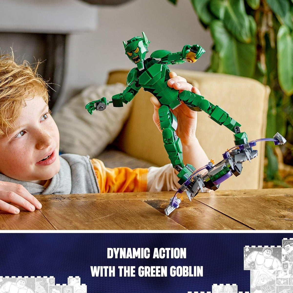 LEGO Figura de construcción de Marvel Green Goblin juguete
