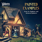 Encuentros clásicos – 125 miniaturas icónicas de DND a granel, sin pintar 1.102 in para D&D Minis, miniaturas DND, figuras de dragones de mazmorras, minifiguras, accesorios de mesa de fantasía