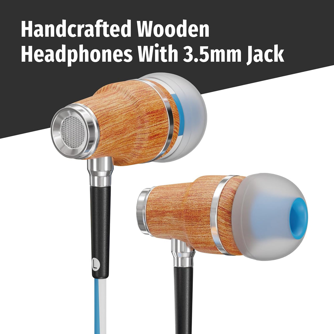 Auriculares sintonizados NRG 3.0 Premium Madera aisladores de sonid...