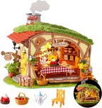 Rolife Kits de casa de hadas en miniatura del bosque de bricolaje, diseño