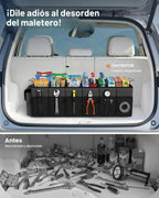 HOTOR - Organizador de maletero, resistente y plegable con enfriador para automóvil, Sudán y SUV