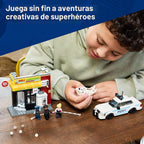 LEGO Marvel Spider-Verse Miles Morales vs. The Spot - Juego de juguetes de construcción – Juguete de superhéroe de Marvel para niños y niñas, a partir de 9 años – con 4 minifiguras – Idea de regalo