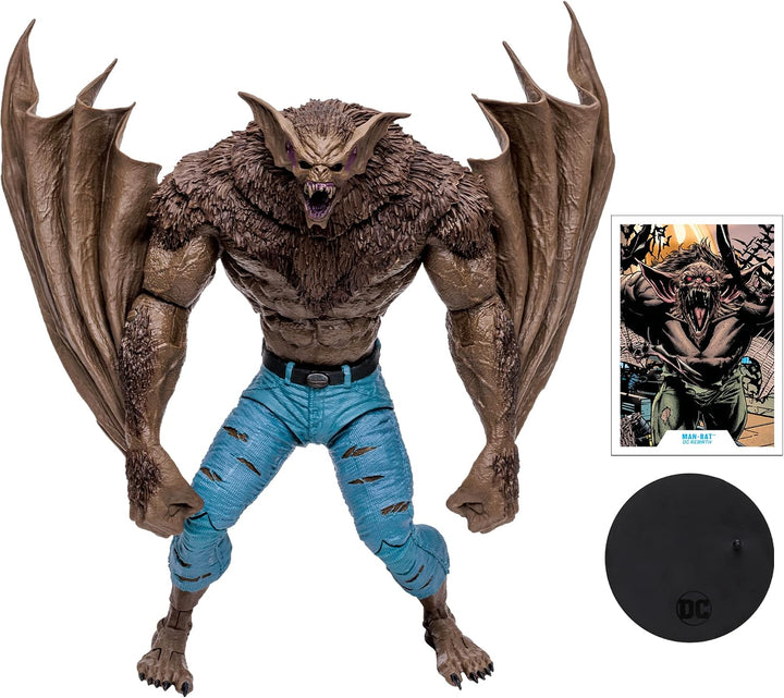 McFarlane Toys DC Multiverse Man-Bat Mega figura de acción