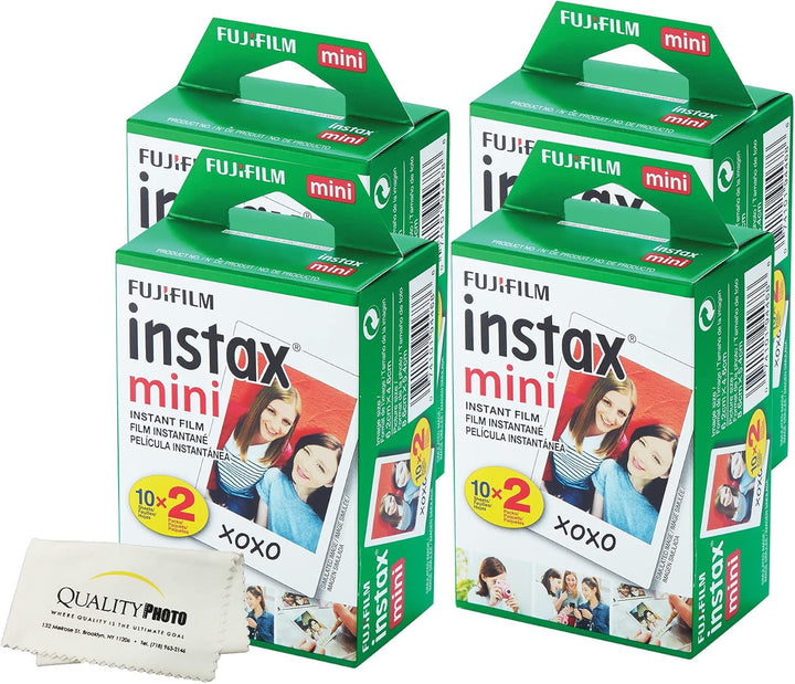 Fujifilm INSTAX Mini película instantánea (Blanco) para cámaras Fuj...