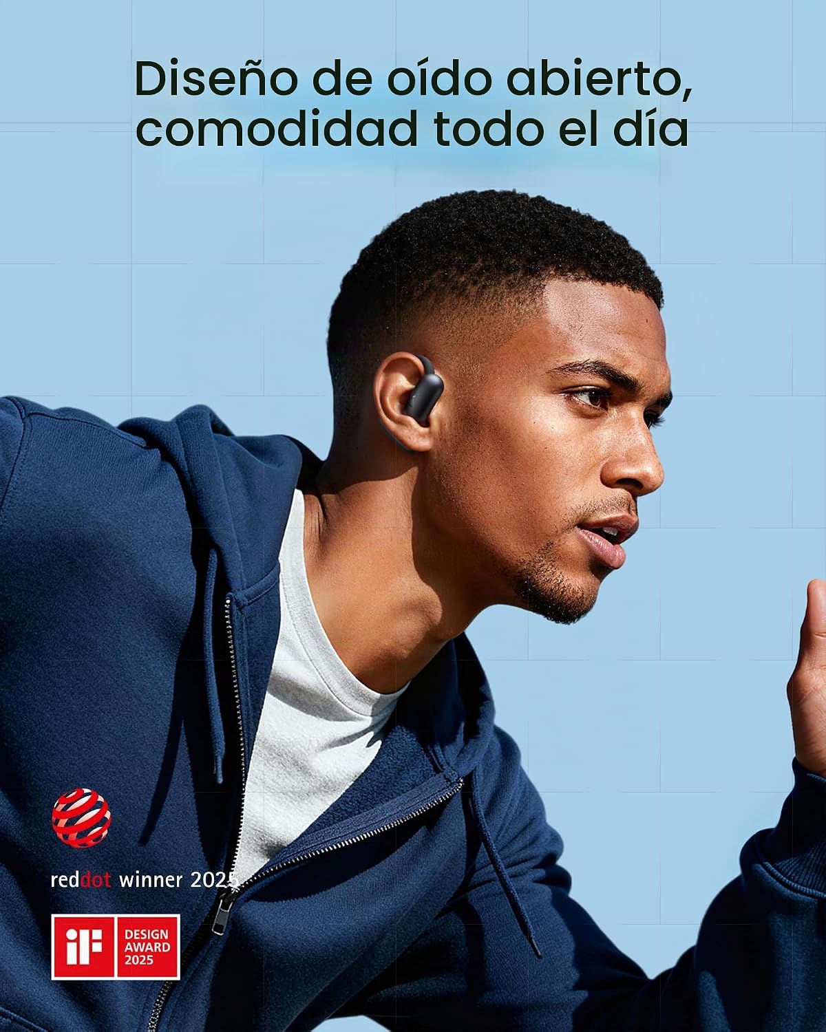 Soundcore AeroFit 2 by Anker - Auriculares abiertos, auriculares abiertos