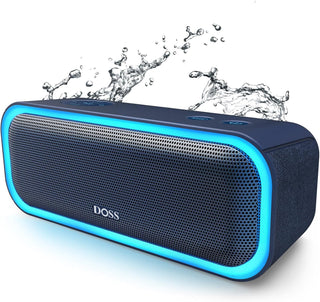 DOSS Bocina SoundBox Pro Bluetooth inalámbrica portátil con sonido...