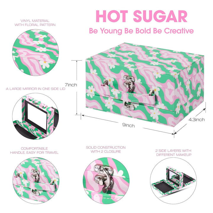 Kit de maquillaje Hot Sugar para niñas preadolescentes de 10 a 12 a...