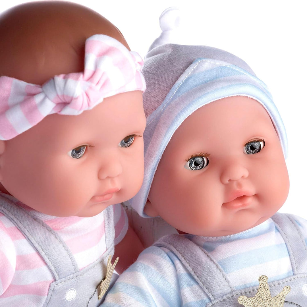 Berenguer Boutique 30050 TWINS - Muñecas bebé de cuerpo blando de 1...