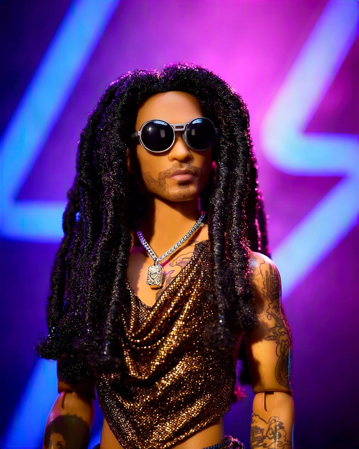 Barbie Muñeca Kenbassadors Lenny Kravitz de la firma