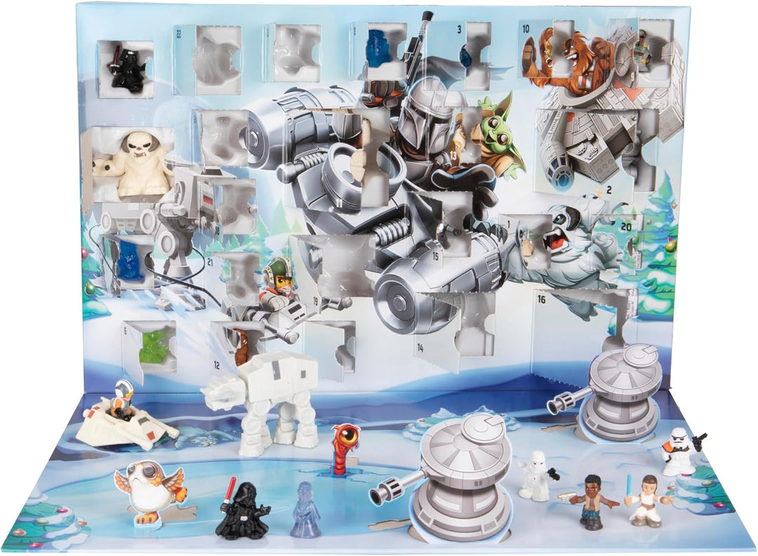 STAR WARS Calendario de Adviento 24 piezas incluyendo