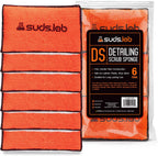 Suds Lab DS - Esponja exfoliante para detalles, almohadilla de microfibra