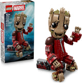 LEGO Marvel Ravager Mono Groot Building Toy para niños y