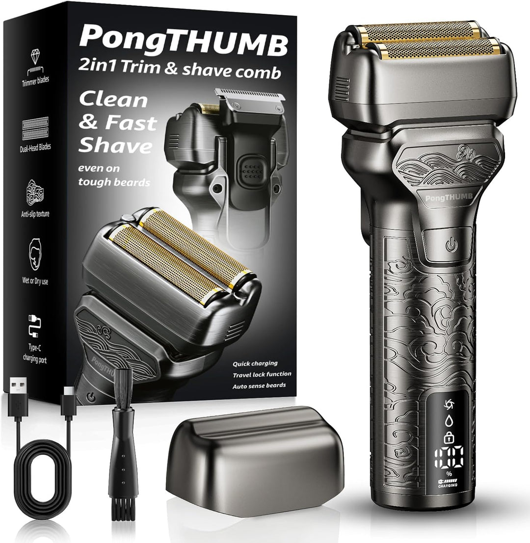 Maquinilla de afeitar eléctrica para hombres afeitadora
