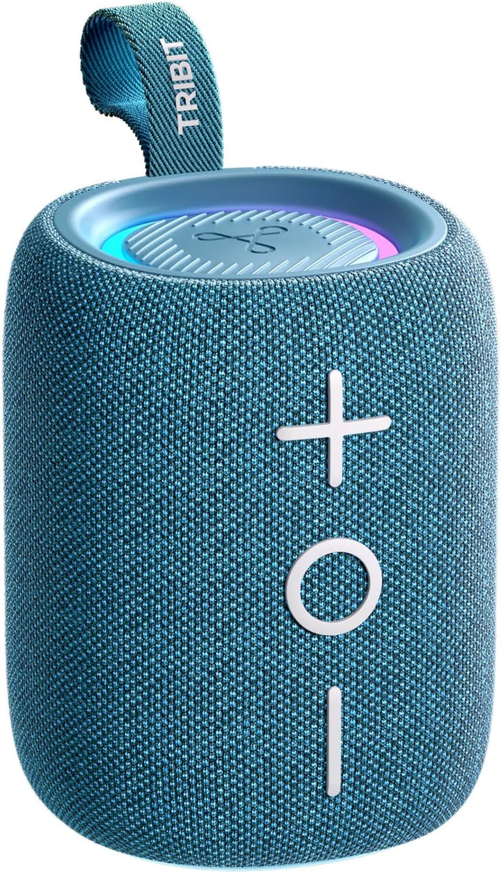Tribit Altavoz Bluetooth portátil StormBox Mini+, 12W, altavoz de d...