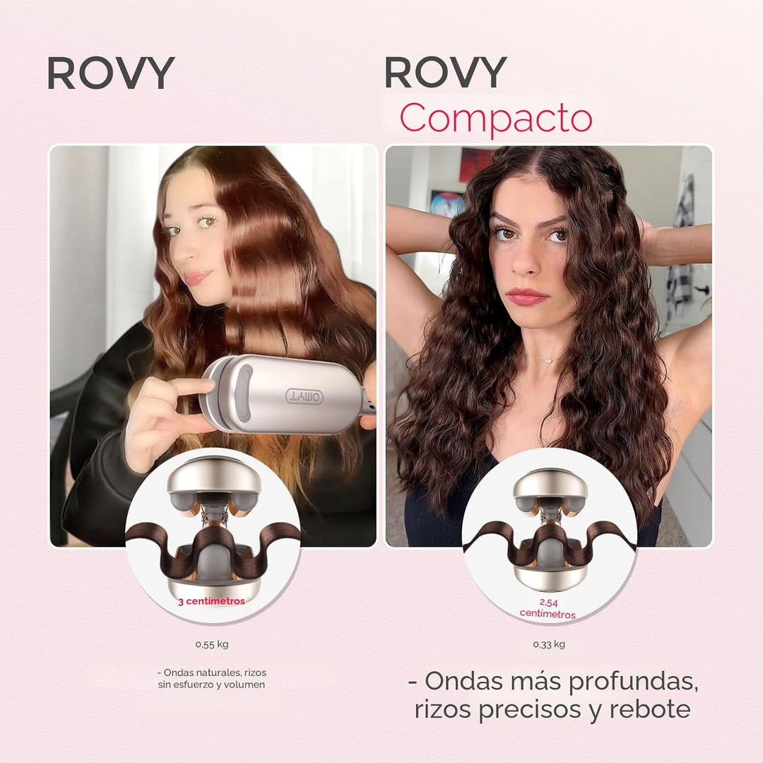 Rizador de Cabello Ondulador TYMO ROVY - Varita Rizador de Ondas de...