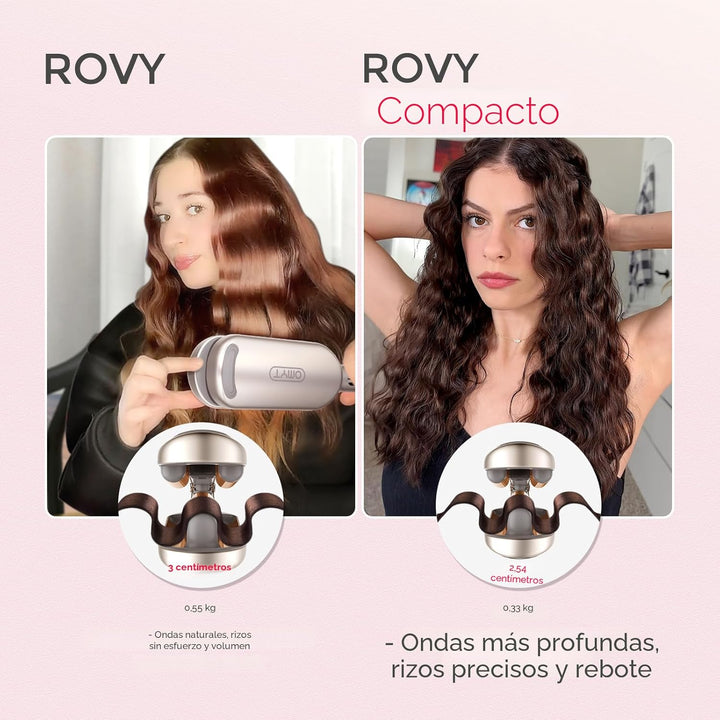 Rizador de Cabello Ondulador TYMO ROVY - Varita Rizador de Ondas de...