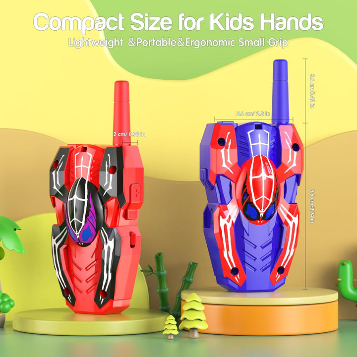 Walkie Talkies de video para niños, paquete de 2 unidades, cámara d...