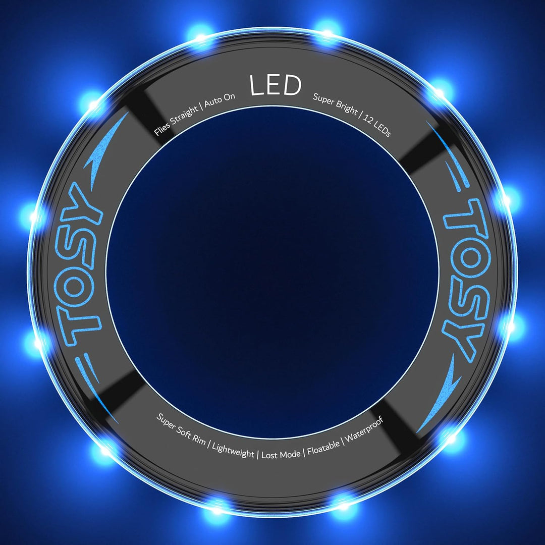 TOSY Flying Ring - 36 RGB Multicolor or 12 Monocolor LEDs, Super Br...