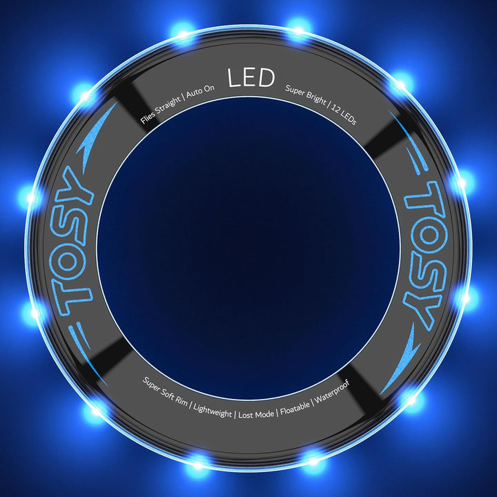 TOSY Flying Ring - 36 RGB Multicolor or 12 Monocolor LEDs, Super Br...
