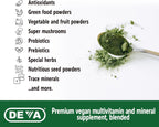 DEVA Tuba Prime Multivitamínico vegano – Suplemento dietético de vitaminas y minerales, 90 unidades