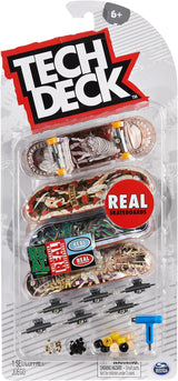 TECH DECK Ultra DLX - Juego de 4 patinetas reales mini