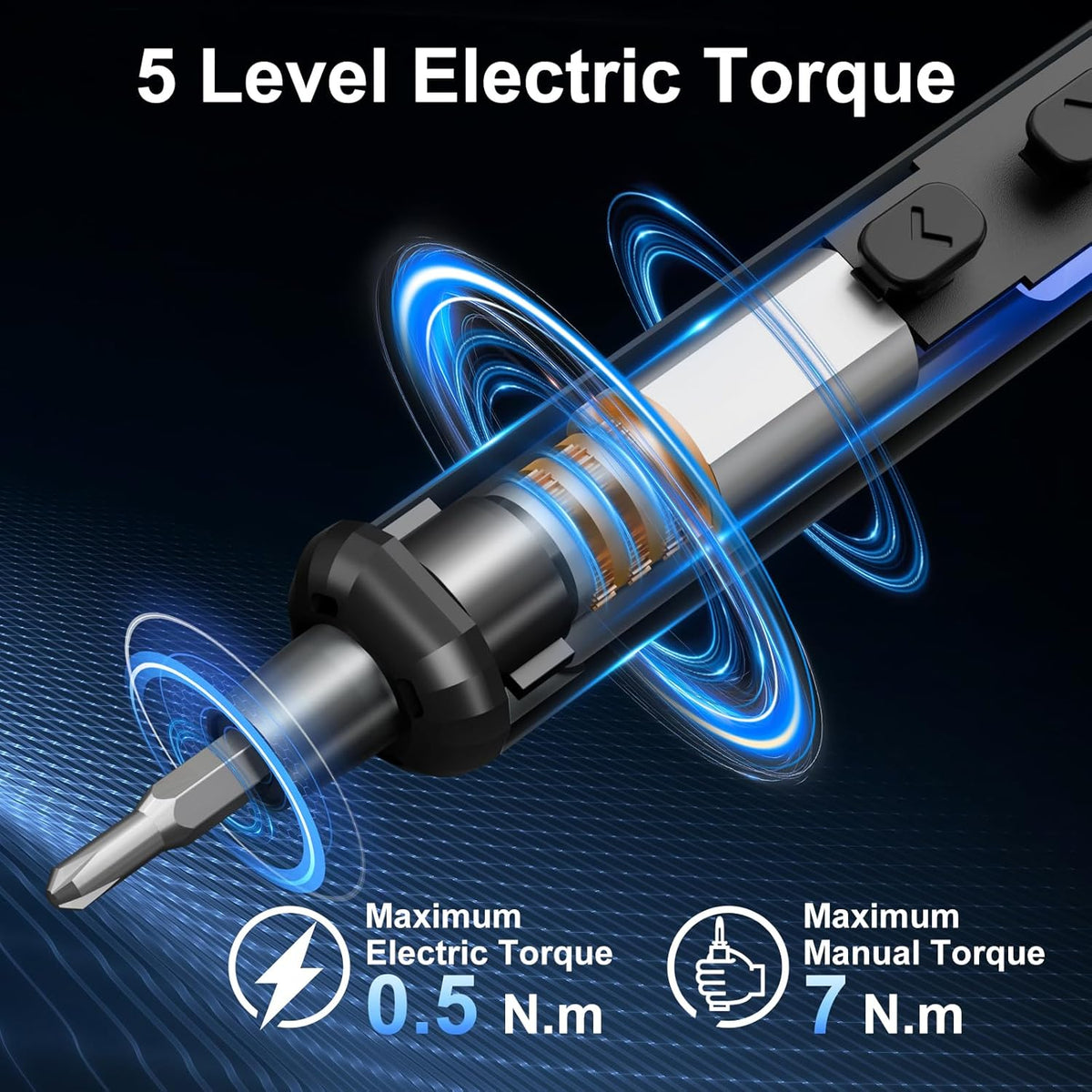 Juego de Destornilladores Eléctricos STREBITO, Destornillador de Precisión Eléctrico 67 en 1