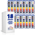 Color Swell Acuarelas a granel de 8 colores con pinceles de madera, paquete
