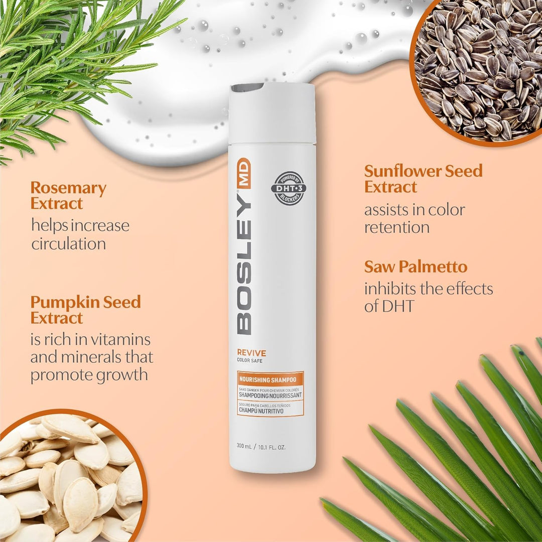 BosleyMD Champú nutritivo bosrevive para adelgazar notablemente el...
