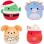 Squishmallows Original Holiday 4-Pack Peluche oficial