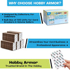 Hobby Armor Protector de envío de tarjetas coleccionables graduadas, cartón