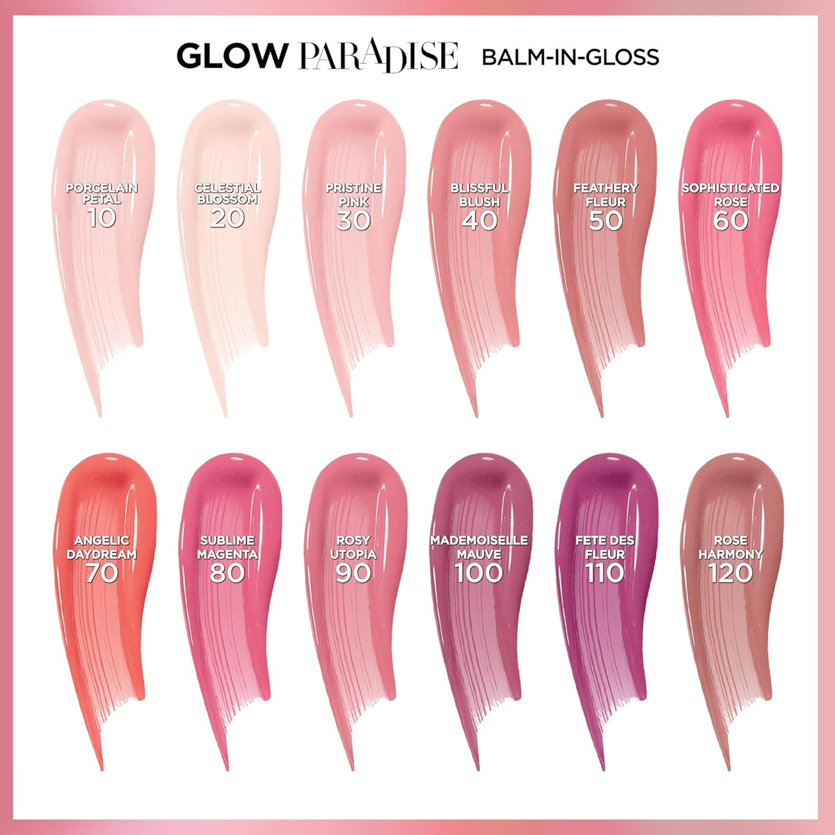 L'Oreal Paris Glow Paradise - Bálsamo labial hidratante tintado...