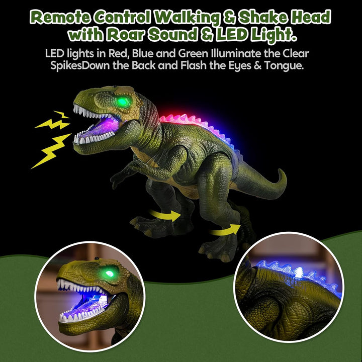 JOYIN Juguete robot de dinosaurio para niños de 3 años o
