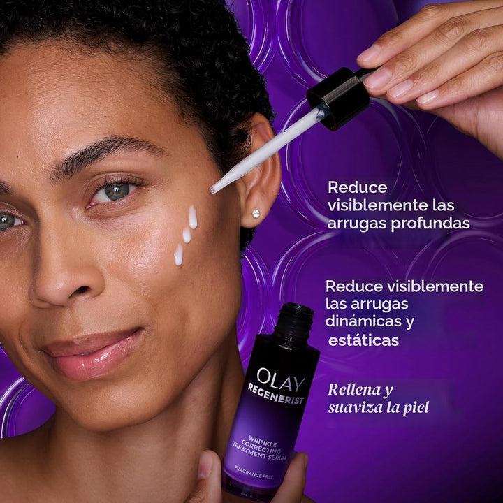 Olay Regenerist - Suero de retinol rejuvenecedor, Renew, suero anti...