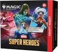 Magic: The Gathering | Marvel Super Heroes - Draft Night (1 refuerzo de coleccionista, 12 potenciadores de juego, 90 tierras)