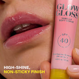 Supergoop! Bálsamo labial Glow Gloss SPF 40, protección de amplio e...