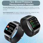 Yowow BIT Reloj Inteligente de Presión Arterial con Bomba de Aire y Bolsa de Aire, Transmisión de Voz, Compartir Datos, Pantalla AMOLED de 2.06", Rastreador de Fitness, Frecuencia Cardíaca/Oxígeno en
